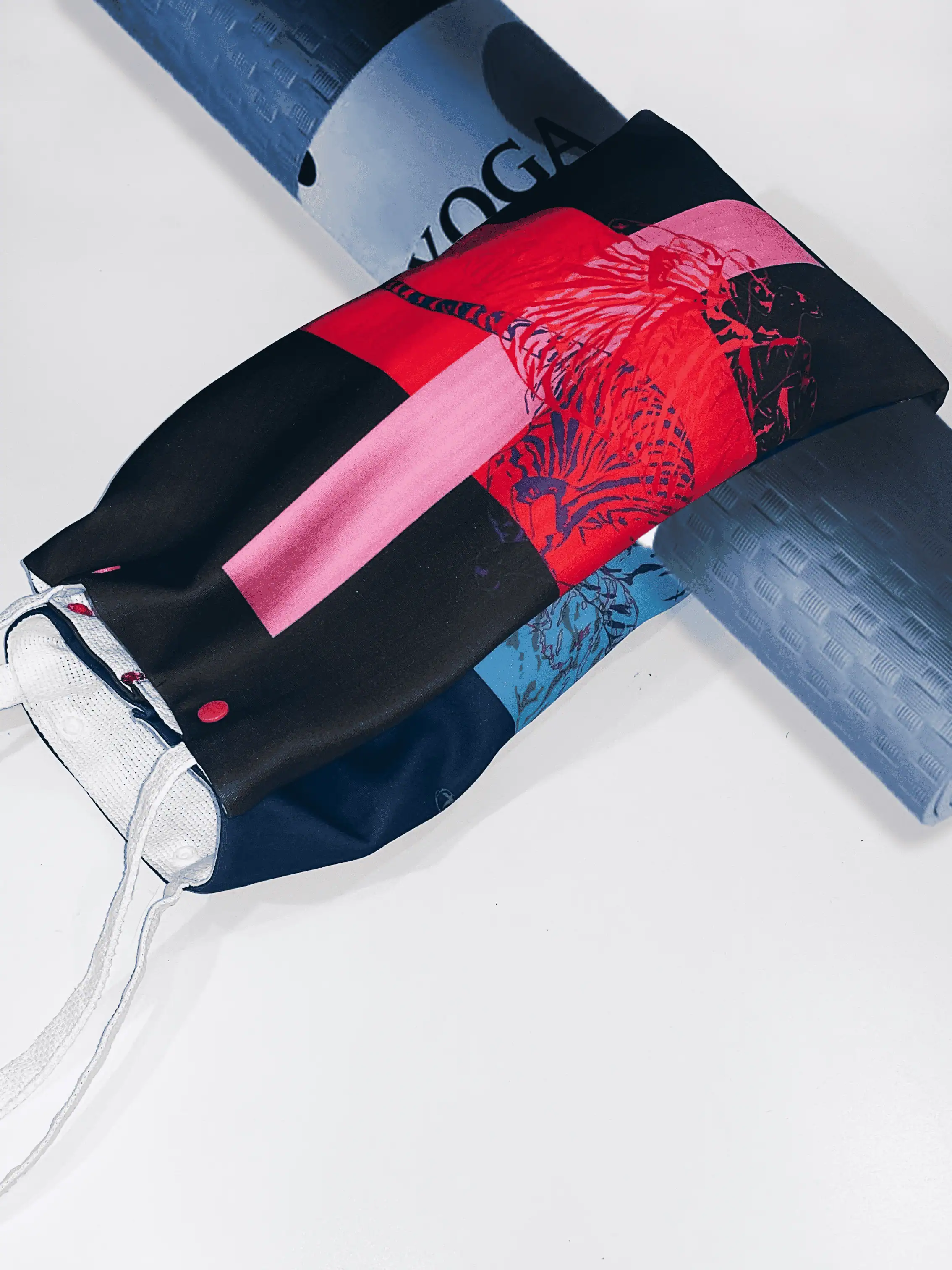 Your jacket, your yoga mat, your skateboard—The Double Shift Bag holds it all.