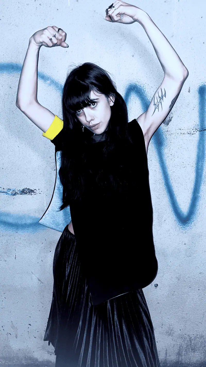 Reversible Asymmetric Vest by TAMRA