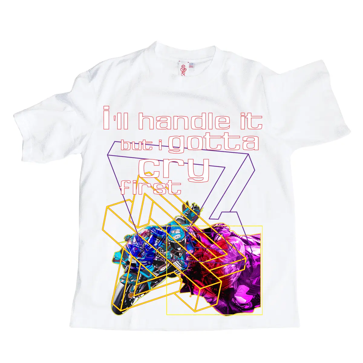 "CRY" T Shirt by Tamra