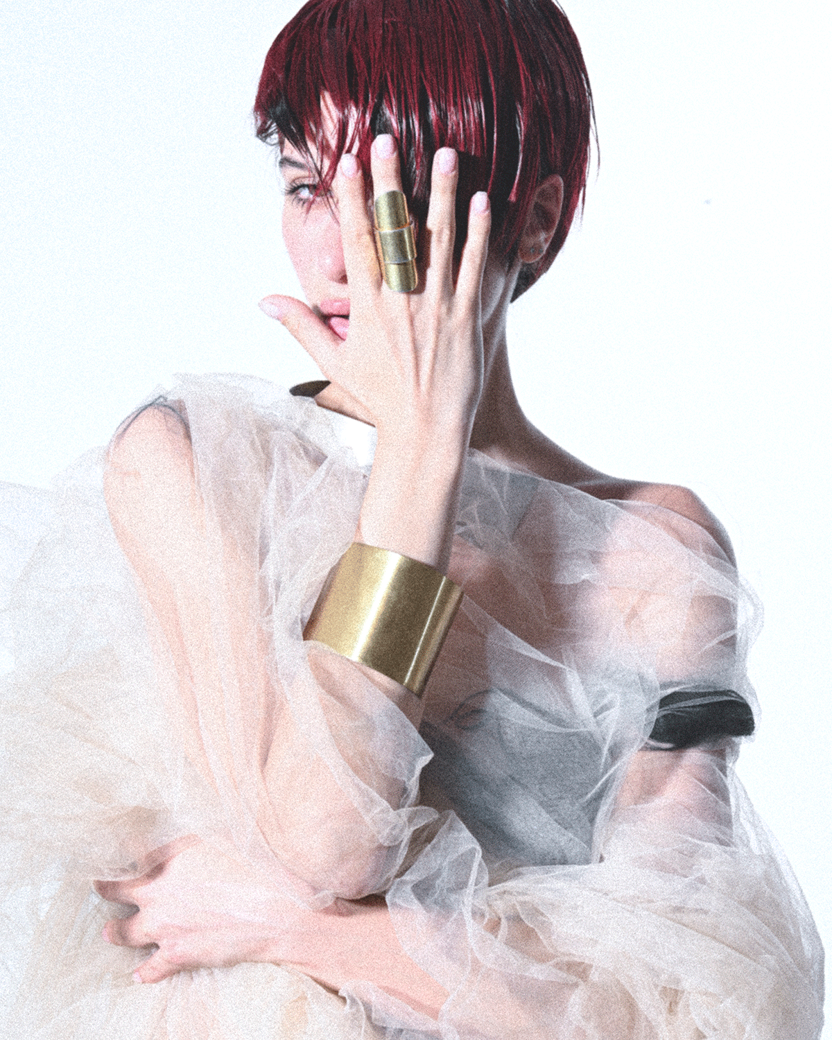 Fractural Ring By Tamra Gold-plated