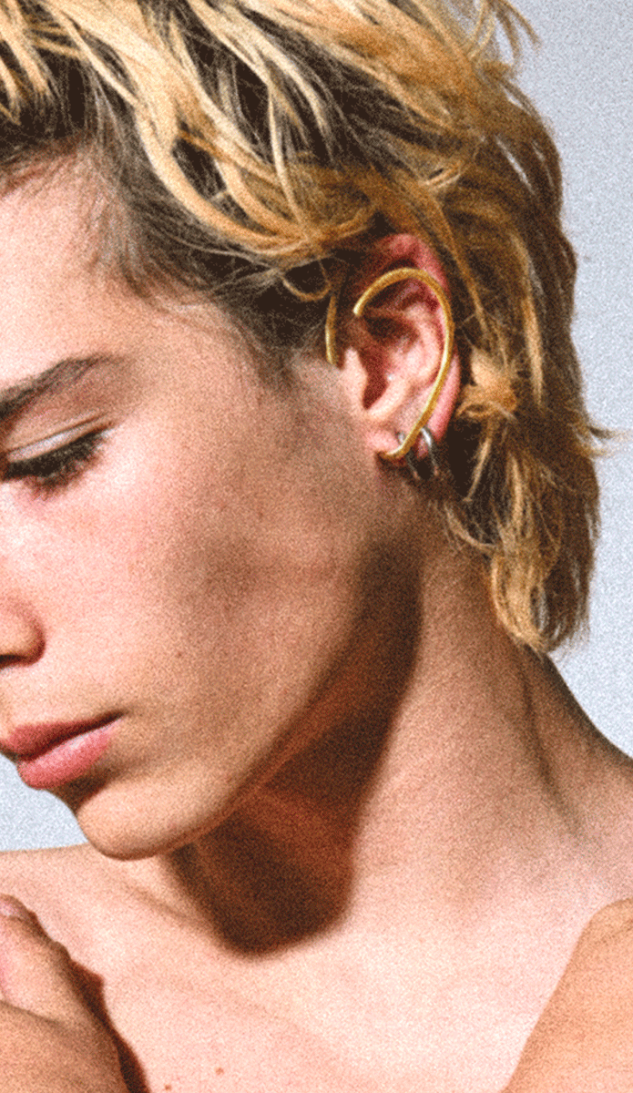 Spiral Ear Cuff Gold Plated by Tamra - Image 5