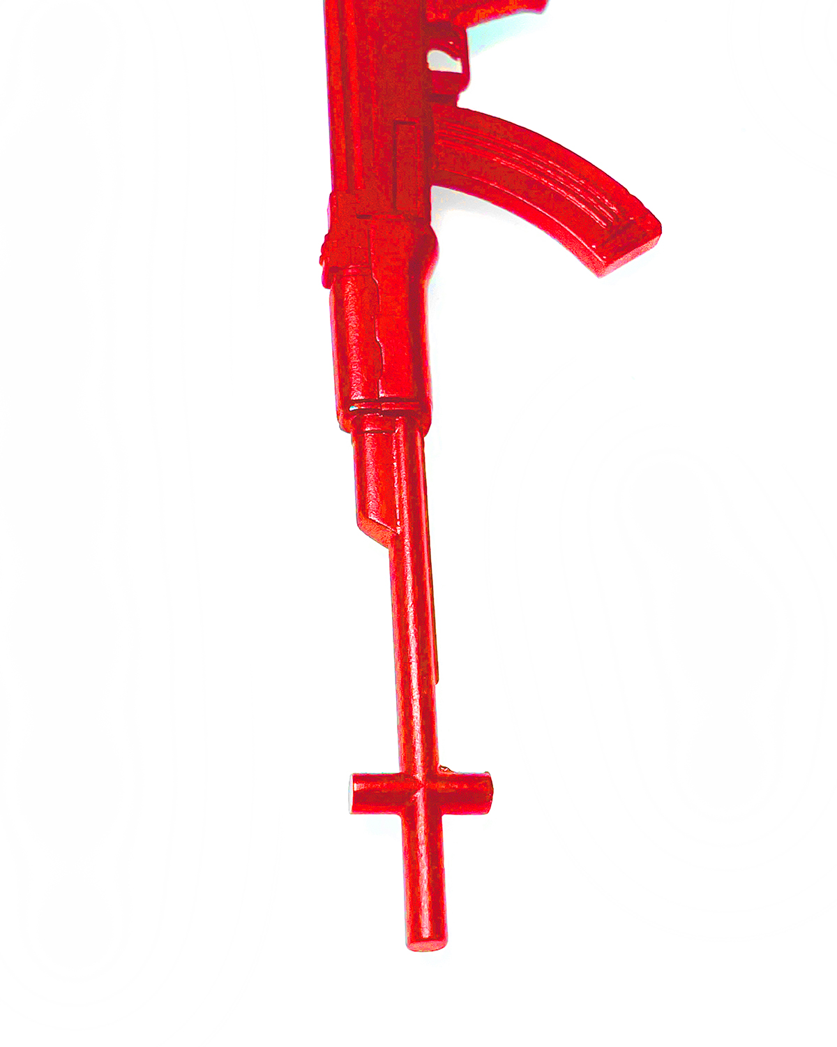 “AK 47 Holy Weapon” Necklace -  Toy Box Collection by Tamra - Image 6