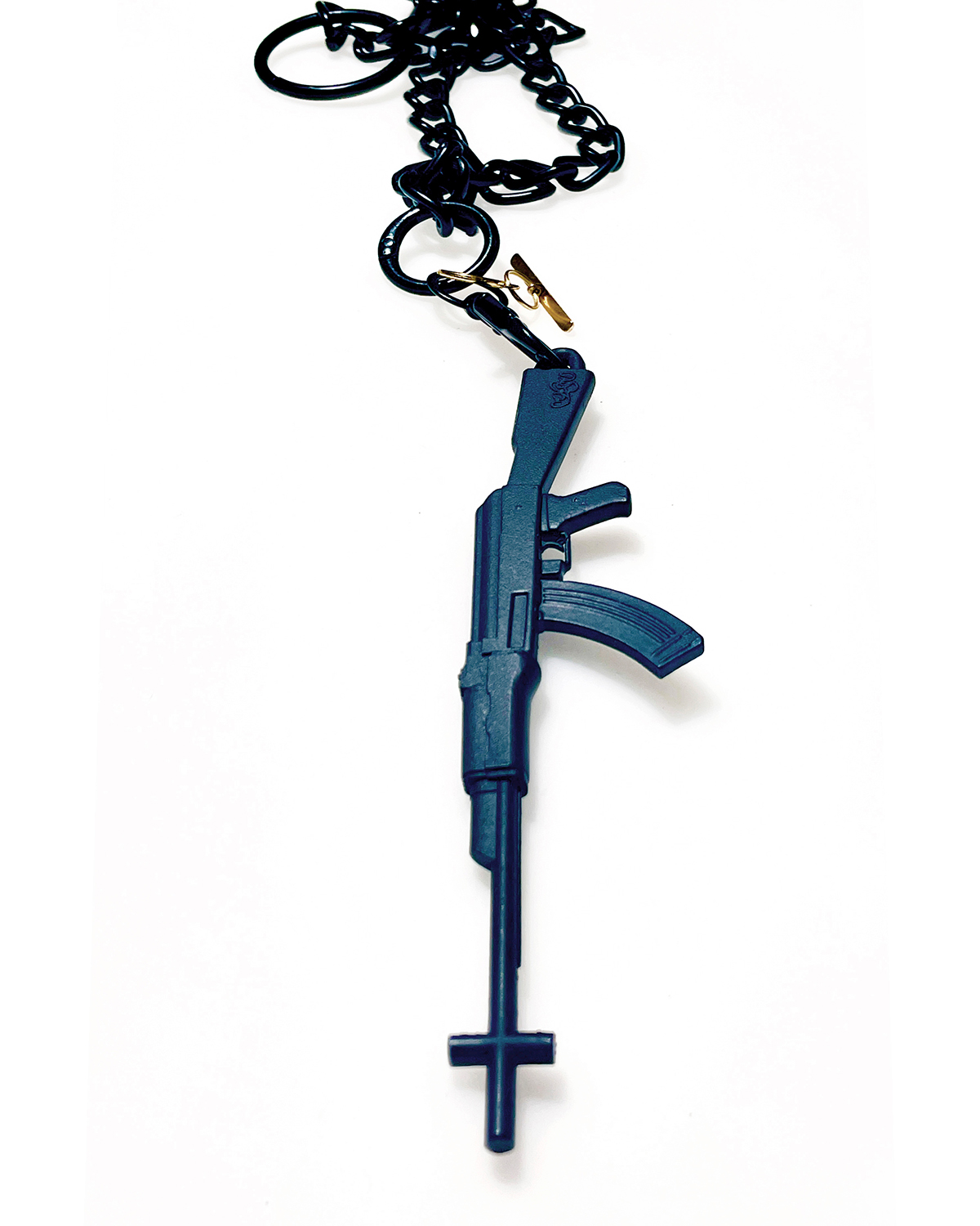 “AK 47 Holy Weapon” Necklace -  Toy Box Collection by Tamra - Image 9