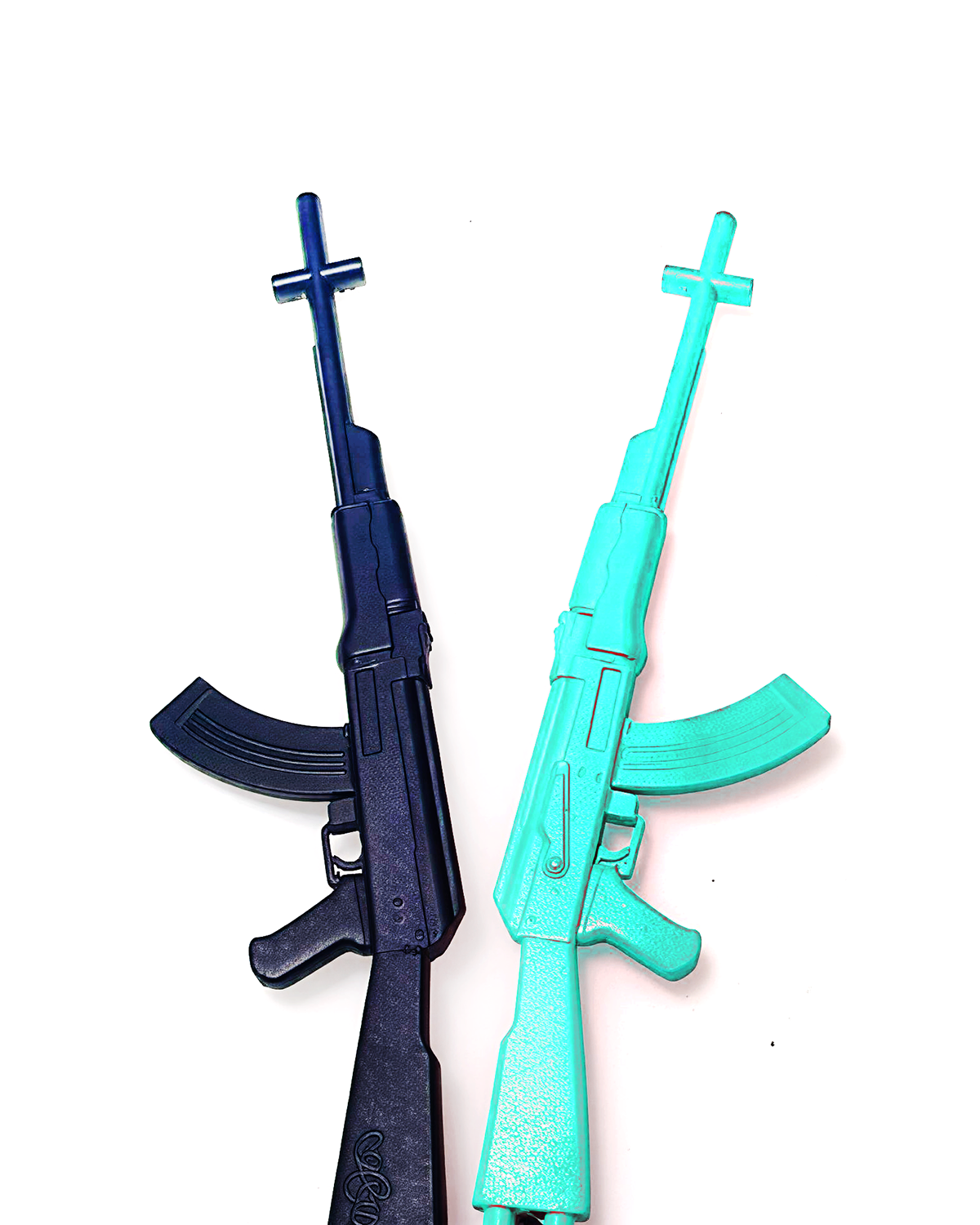 “AK 47 Holy Weapon” Necklace -  Toy Box Collection by Tamra - Image 14