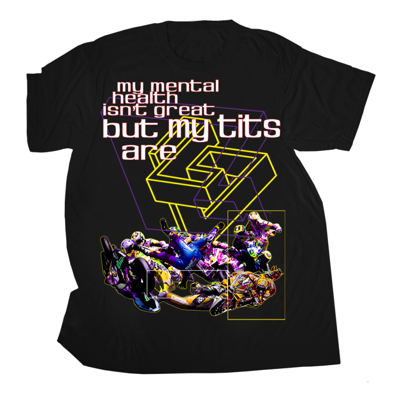 "Great Tits" T Shirt by Tamra Black