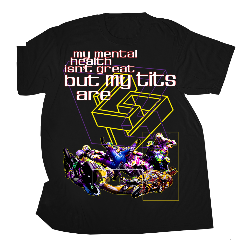 "Great Tits" T Shirt by Tamra Black