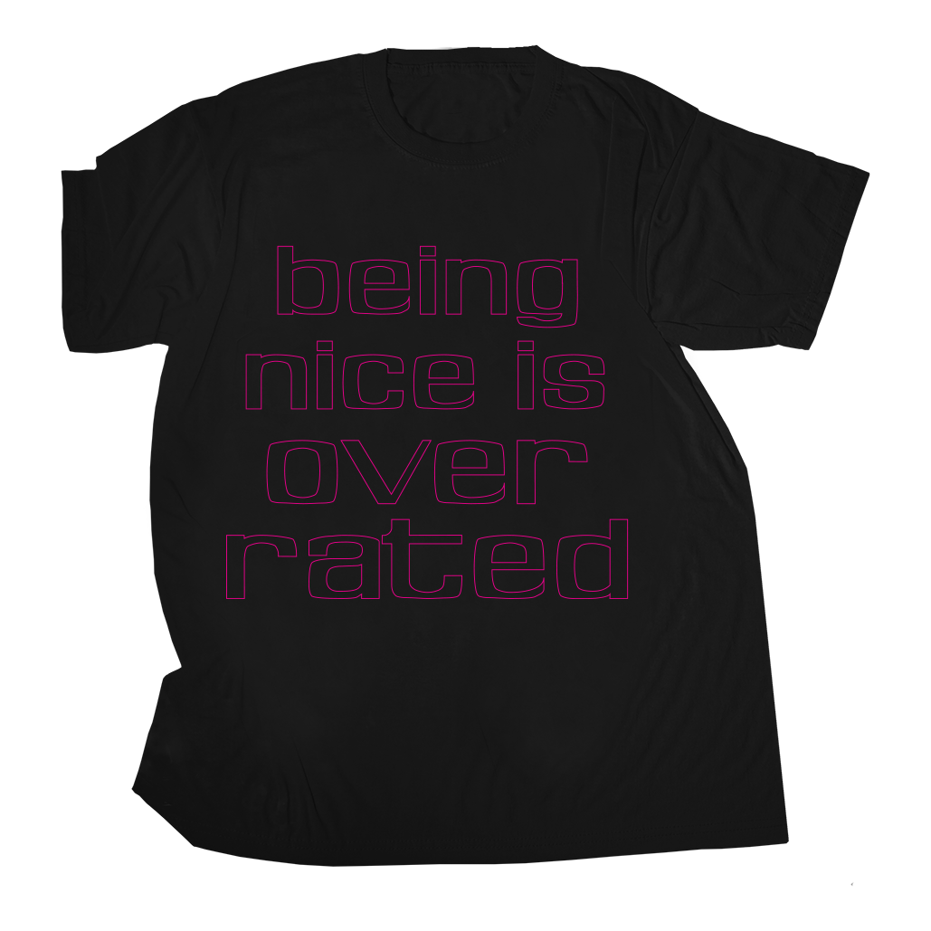 "Overrated" T Shirt by Tamra Black