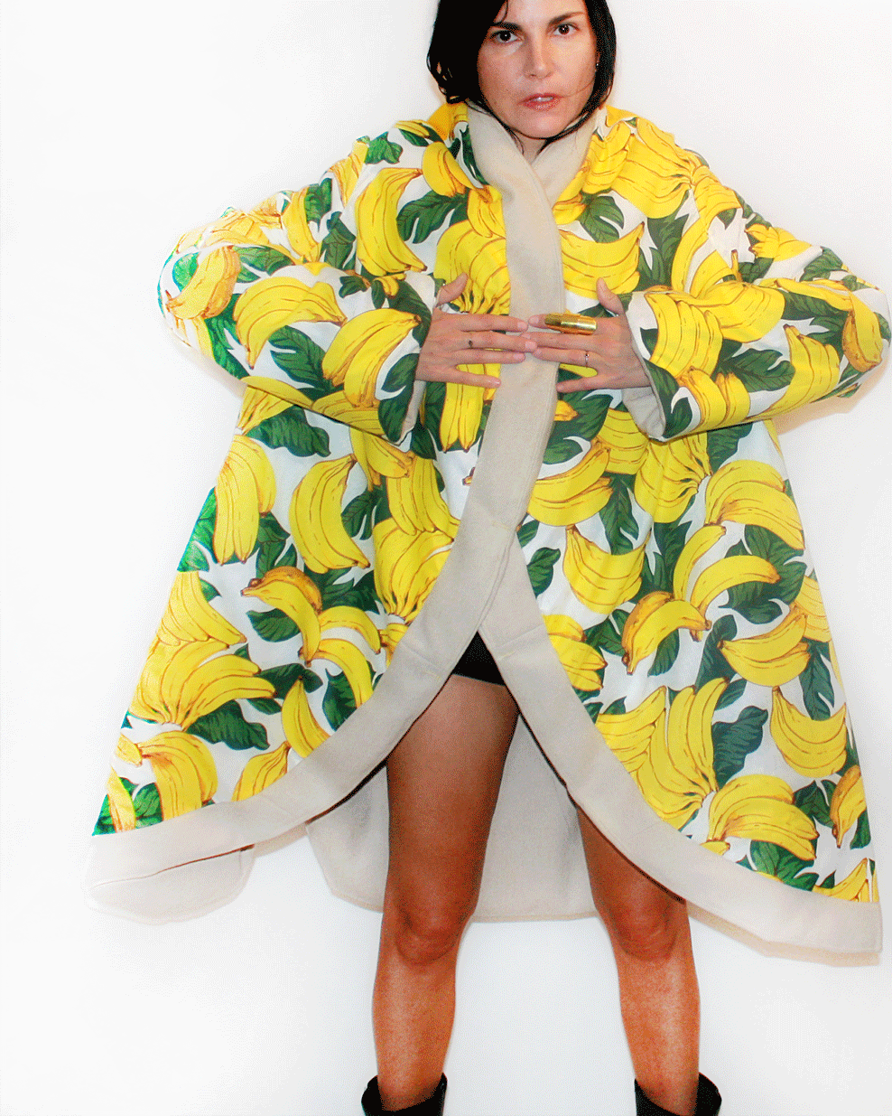 Sculptural Wrap Coat - Reversible | TAMRA - Image 3